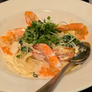 Fettuccine Shrimp Scampi